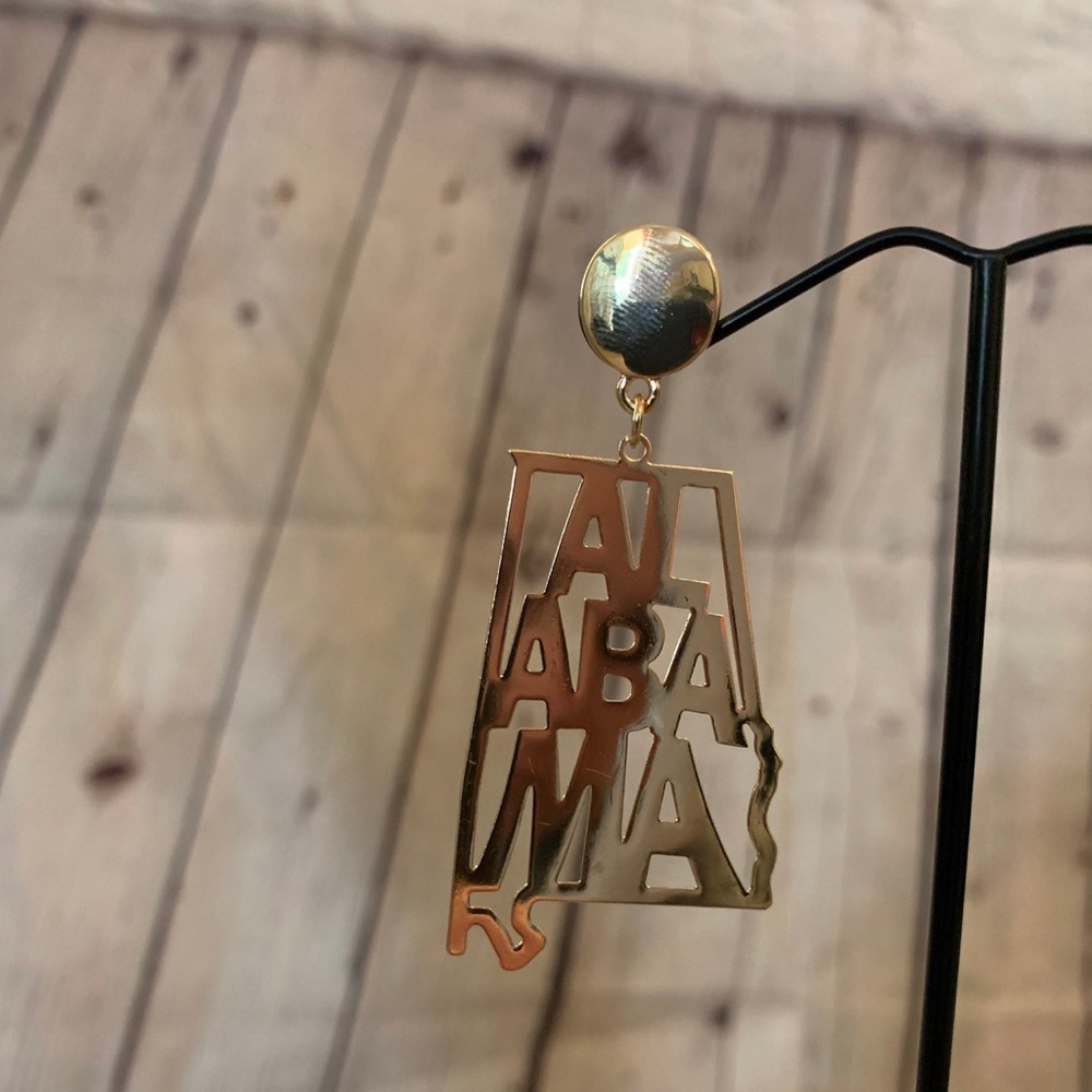 Alabama Gold State Earrings